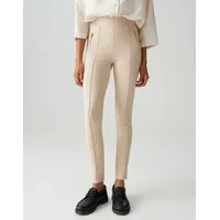 Opus Damen Leggings | Leggings EKAJA Slim aus Ecovero Viskose Mix Macadamia, 40 - 40W