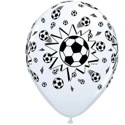 Ballon 28 cm 6 Stück - Fussball