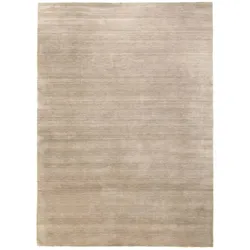 Morgenland Gabbeh Teppich - Loribaft Perser - Teppstar - silber - 140 x 70 cm - rechteckig