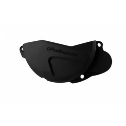 POLISPORT Honda CRF250R Schwarzer Kupplungsschutz, schwarz
