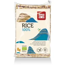 Lima Dünne Vollkorn-Reiswaffeln mit Salz bio
