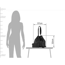 GREENBURRY Eva Shopper Leder Black