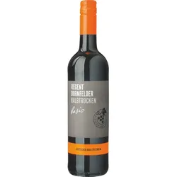 Basic Regent Dornfelder Rotwein halbtrocken 0,75 l | 2023