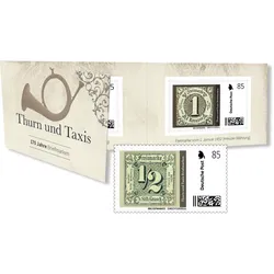 Stamp Card "170 Jahre Briefmarken der Thurn-und-Taxis-Post"