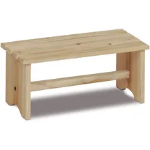 king collection Hauskollektion Holzfußbank, 35 x 17,5 x 15,5 cm