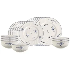 Villeroy & Boch Vieux Luxembourg Geschirr-Set 18-tlg. blau