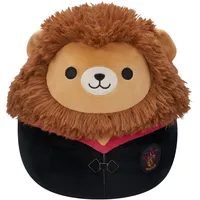 Jazwares Squishmallows SQWB00322 - Harry Potter Gryffindor Löwe in Hogwarts Robe 25 cm, offizielles Jazwares Plüsch, superweiches Kuscheltier