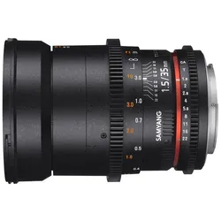 Samyang 35mm T1.5 VDSLR II Objektiv für MFT