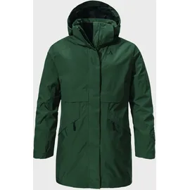 Schöffel Damen Style Malkay Ins Parka (Größe XL, tuerkis)