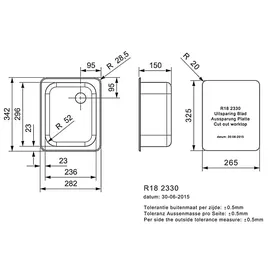 Reginox R18 2330 OSK Edelstahl