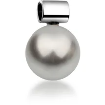 Nenalina Bead Anhänger grau / Silber