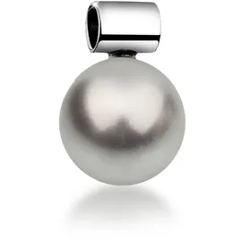 Nenalina Bead Anhänger grau / Silber