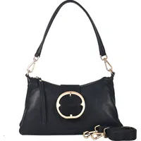 Harbour 2nd Ilaria Schultertasche Leder Black