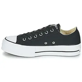 Converse Chuck Taylor All Star Platform Low Top Black/Black/White 39