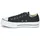 Converse Chuck Taylor All Star Platform Low Top Black/Black/White 39