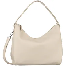 Tom Tailor Dea Schultertasche Polyurethan Beige/Weiß