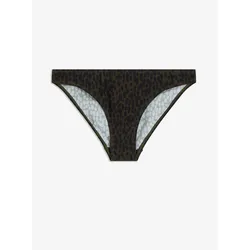 bonprix Knappe Bikinihose mit hohem Beinausschnitt, grün, 46