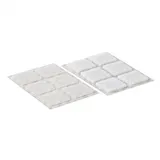 Velcro VEL-EC60235 Klettquadrate zum Aufkleben Haft- und Flauschteil (L x B) 25 mm 25 mm 24