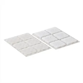 Velcro VEL-EC60235 Klettquadrate zum Aufkleben Haft- und Flauschteil (L x B) 25 mm 25 mm 24