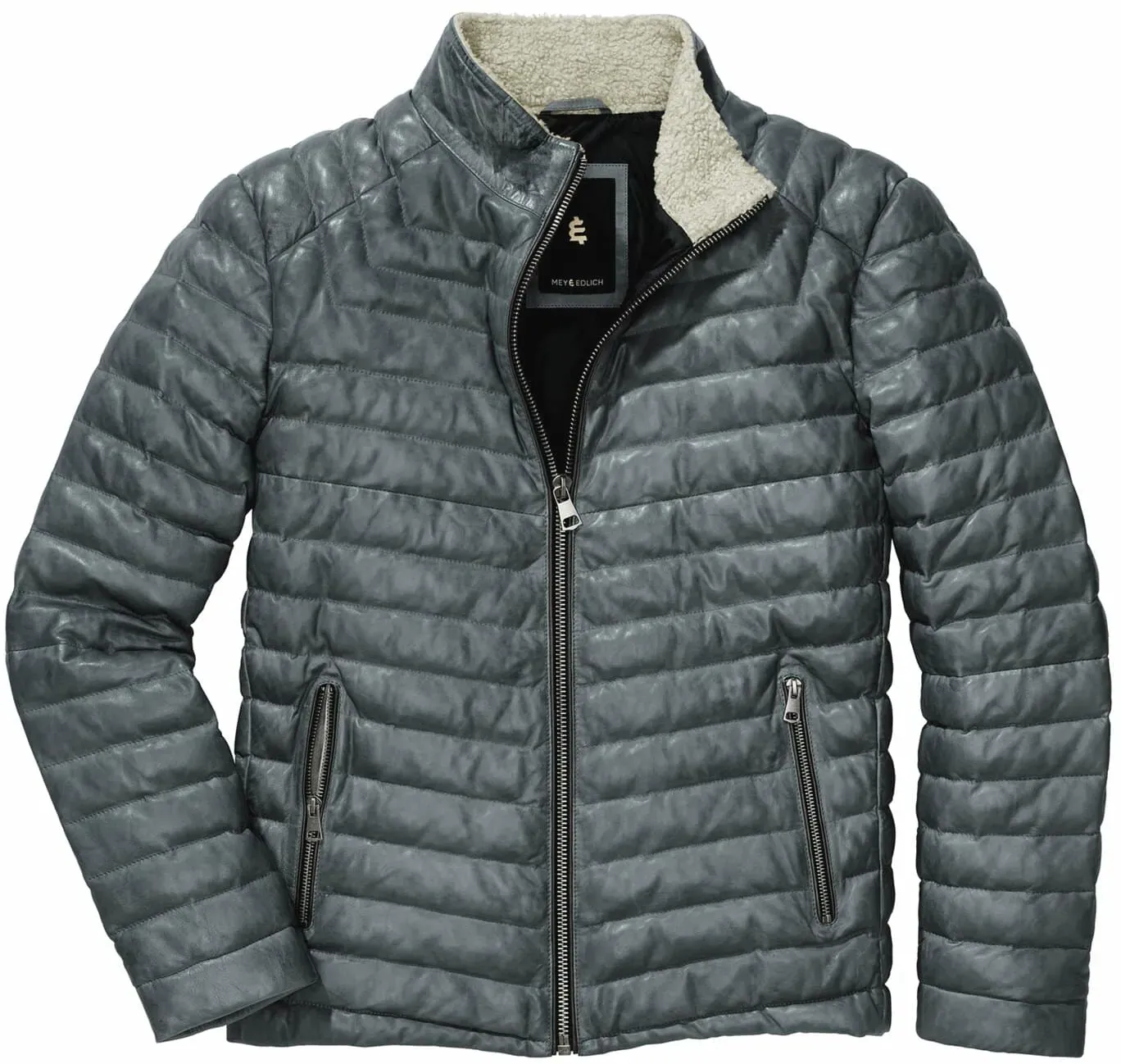 Hartgesottene Lederjacke - 46