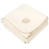 Bodhi Yogadecke Asana Blanket, Fleece, Opal-beige 1 St
