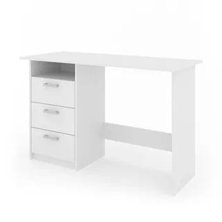 Vicco Schreibtisch Meiko, Weiß 120 x 50 cm,