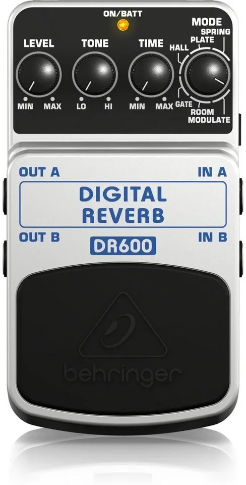 Behringer Spielzeug-Musikinstrument, DR600 Digital Reverb - Effektgerät für Gitarren