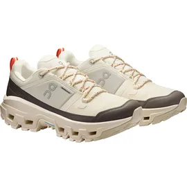 On Cloudrock Low WP - Wanderschuhe Gr 38.5 EU - Ivory, 38 1⁄2