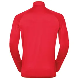 Odlo Herren Langarm Shirt mit Reißverschluss BERRA LIGHT, chinese red, S