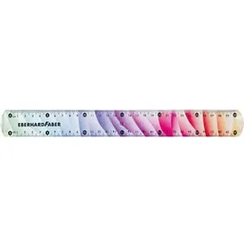 Eberhard Faber Lineal Rainbow 30,0 cm, Regenbogen
