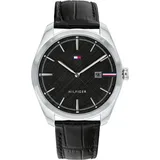 Tommy Hilfiger Herrenarmbanduhr TOMMY HILFIGER Theo 1710439 (zf115a) BOX - Schwarz/Silber