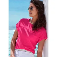 VIVANCE T-Shirt Damen koralle, weiß Gr.32/34