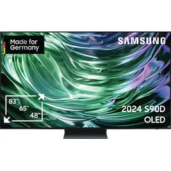 SAMSUNG GQ55S90D OLED TV (Flat, 55 Zoll / 138 cm, 4K, SMART TV, Tizen)