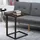Homcom Beistelltisch-40,6L x 50,8B X 64,2H cm-Rustikal-Braun+Schwarz | Gr.: onesize