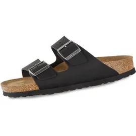 Birkenstock Arizona Weichbettung Naturleder geölt schwarz 46