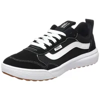 Vans Range Exp Herren Sneaker, Suede Canvas Black White, 43 EU