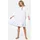 pm selected Sommerkleid Minikleid Weiß Einheitsgröße