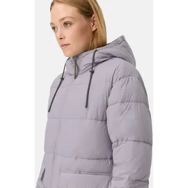 CAMEL ACTIVE Steppmantel mit verstellbarem Saum und fester Kapuze lila S