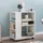 KADIMA DESIGN Regal `Brenta`: Elegantes Multifunktionsmöbel, Rollen, viel Stauraum Weiß, Holz, Rechteckig, 60x75x35 cm, Arbeitszimmer, Container