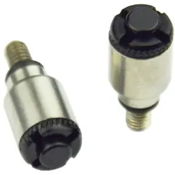 SCAR Schwarze Gabelfänger M4x0,7mm Gabeln WP/Marzocchi/Öhlins, schwarz