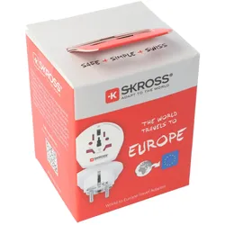 Reiseadapter World to Europe