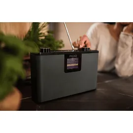 PEAQ PDR 190 DAB+ Radio, DAB+/FM, FM, DAB+, Schwarz