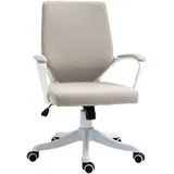 Vinsetto Bürostuhl ergonomisches liniendesign, weiche Polsterung 62 x 69 x 92-102 cm