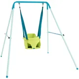TP Toys Foldaway Baby Swing – Kompakte, pulverbeschichtete Metallschaukel für den Innen- und Außenbereich, mit rutschfesten Füßen und einfacher Aufbewahrung, perfekt für Babys ab 6 Monaten