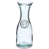 Zeller Glaskaraffe "Recycled", 800 ml, ca. Ø 9,5 x 25,3 cm, Weinkaraffe, Recycelte Glaskaraffe aus spanischem Glas