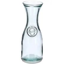 Zeller Glaskaraffe "Recycled", 800 ml, ca. Ø 9,5 x 25,3 cm, Weinkaraffe, Recycelte Glaskaraffe aus spanischem Glas