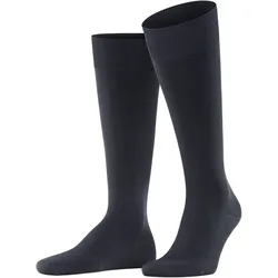 Kniestrümpfe FALKE "Ultra Energizing", Herren, Gr. 39-40, schwarz navy w3, Materialmix, unifarben, normal, Socken, Stützwirkung, verbesserte Sauerstoffversorgung