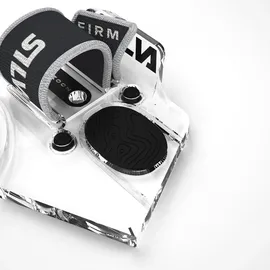 Silva Arc Jet 360 Left Kompass - Clear / Grey - One Size