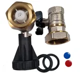 solar+more Pumpenkugelhahn Set 1 Zoll DN25