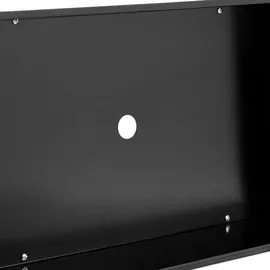 Relaxdays Hochbeet 85 x 40 x 80 cm Schwarz